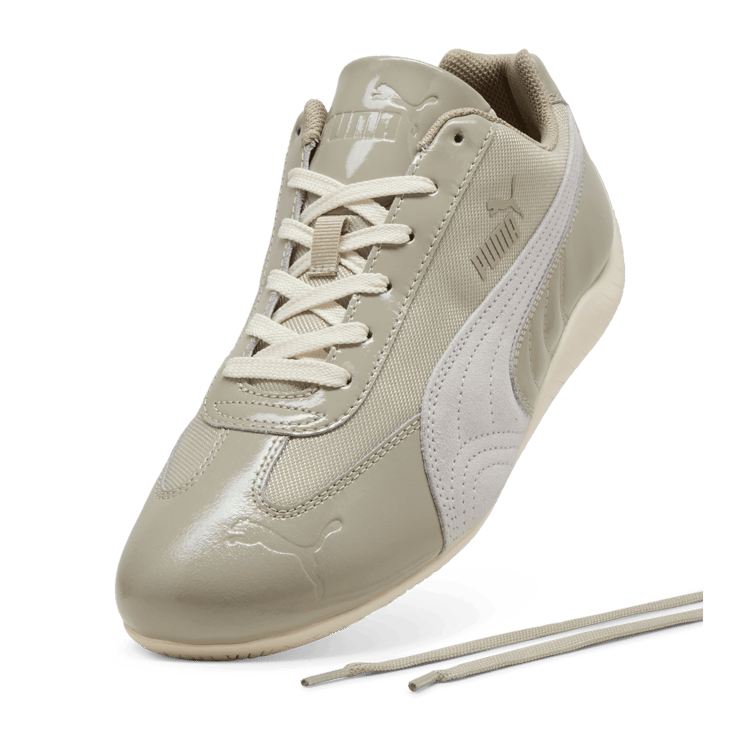 Puma Speedcat Patent Pebble Gray Feather Gray Angle 3