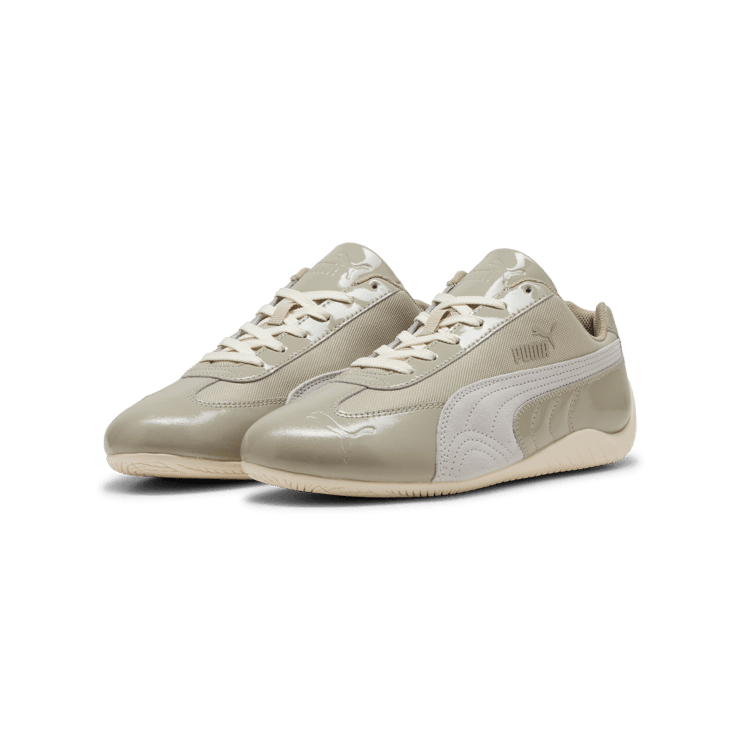 Puma Speedcat Patent Pebble Gray Feather Gray Angle 5