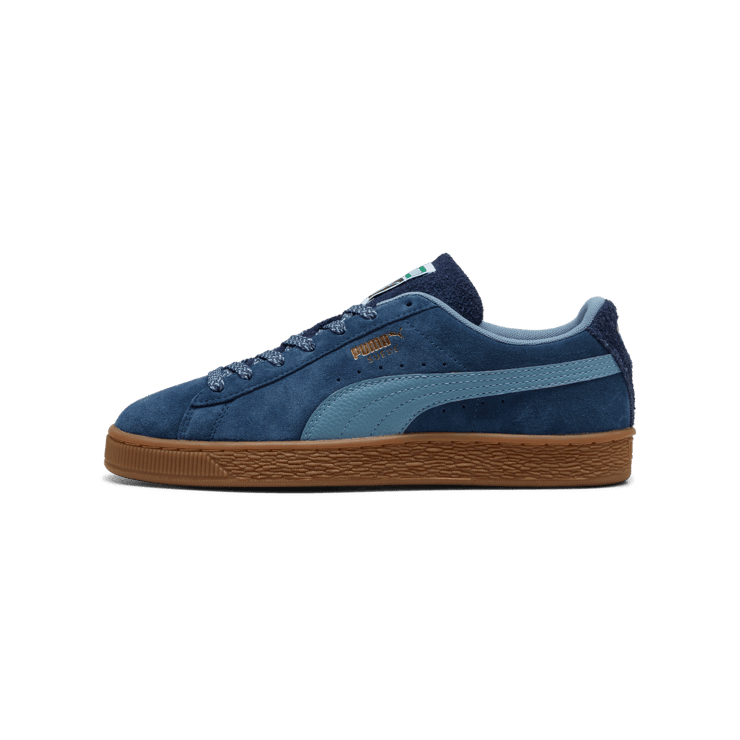 Puma Suede Fuzzy Persian Blue Gum Angle 0