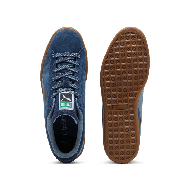 Puma Suede Fuzzy Persian Blue Gum Angle 1