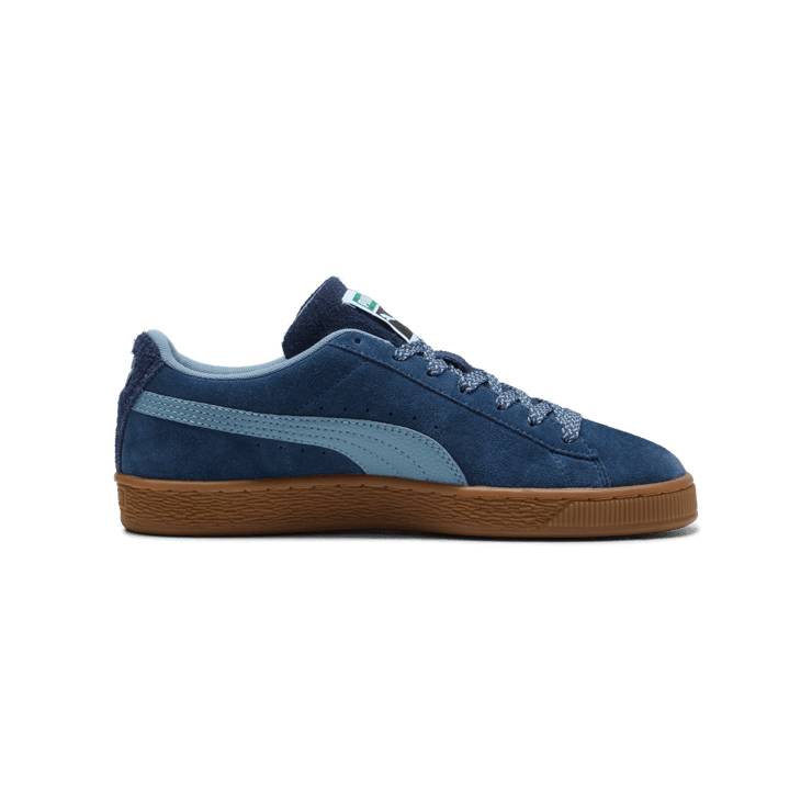 Puma Suede Fuzzy Persian Blue Gum Angle 2