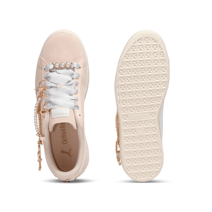 Puma Clyde Charm Rosebay Alpine Snow (W) Angle 1