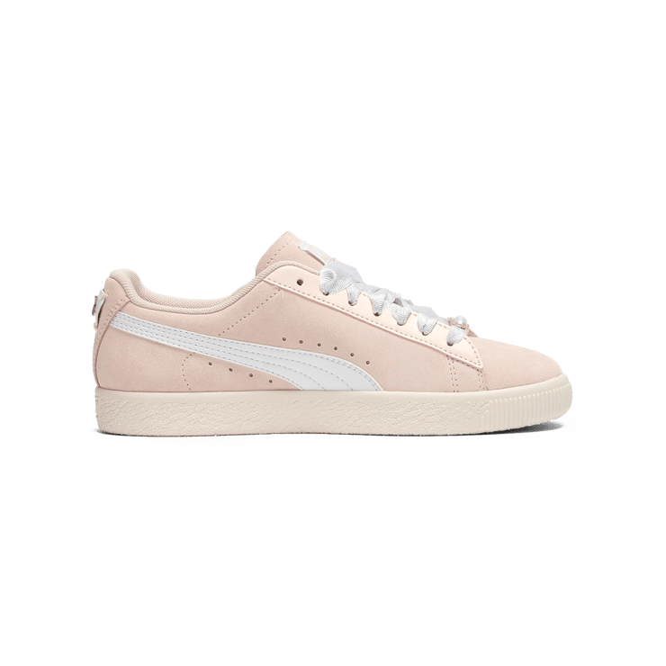 Puma Clyde Charm Rosebay Alpine Snow (W) Angle 2