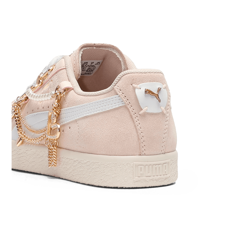 Puma Clyde Charm Rosebay Alpine Snow (W) Angle 4