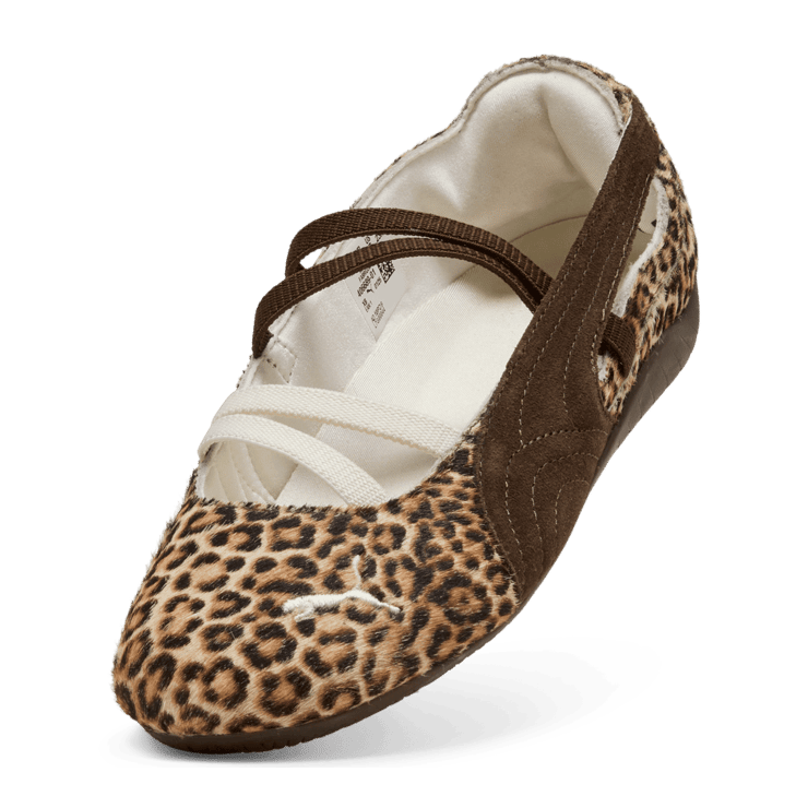 Puma Speedcat Ballet Wild Leopard Pony Hair (W) Angle 3