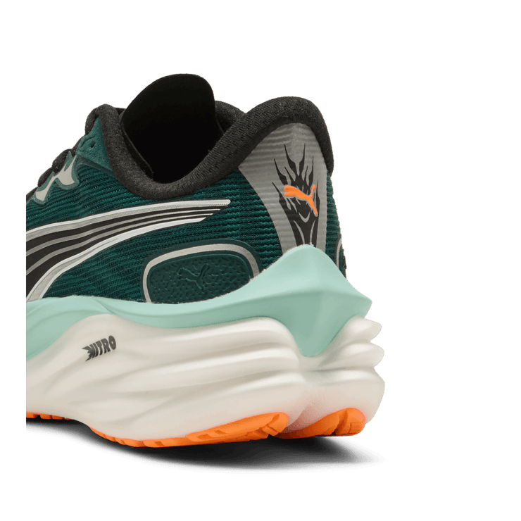 Puma Velocity Nitro 4 Green Terrain Heat Fire Angle 4