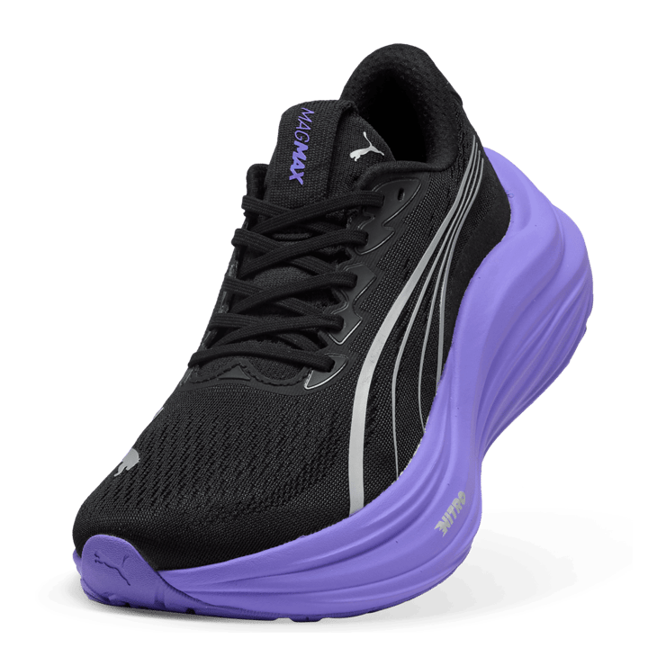 Puma MagMax Nitro Black Dark Amethyst (W) Angle 3