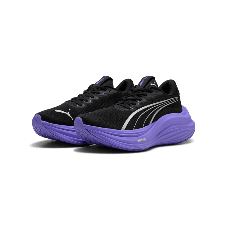Puma MagMax Nitro Black Dark Amethyst (W) Angle 5