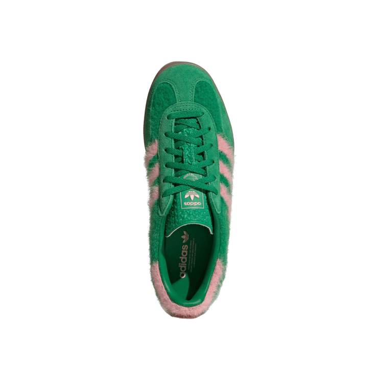 adidas Gazelle Indoor Green Glow Pink (W) Angle 0