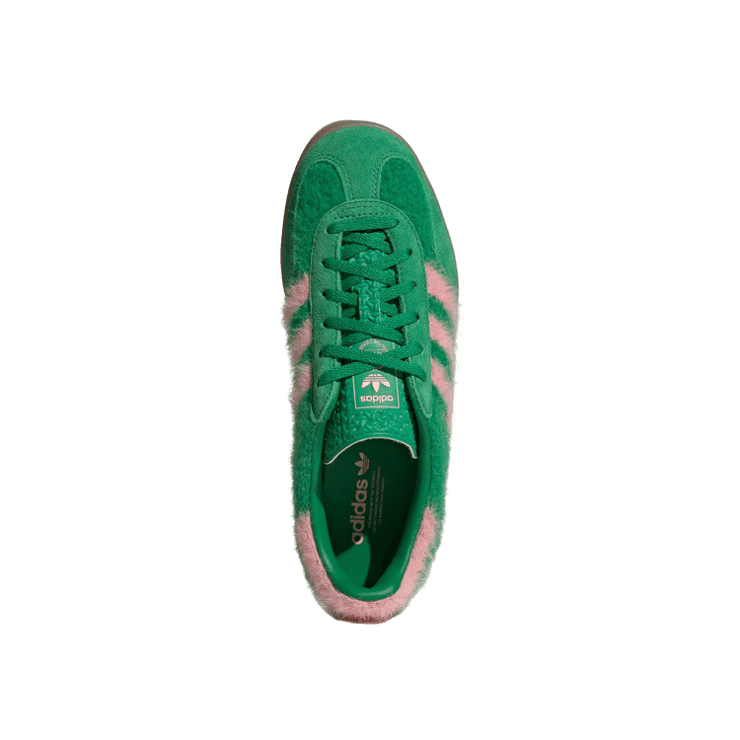 adidas Gazelle Indoor Green Glow Pink (W) Angle 0