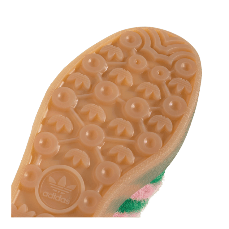 adidas Gazelle Indoor Green Glow Pink (W) Angle 5