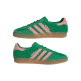 adidas Gazelle Indoor Green Glow Pink (W) Angle 7