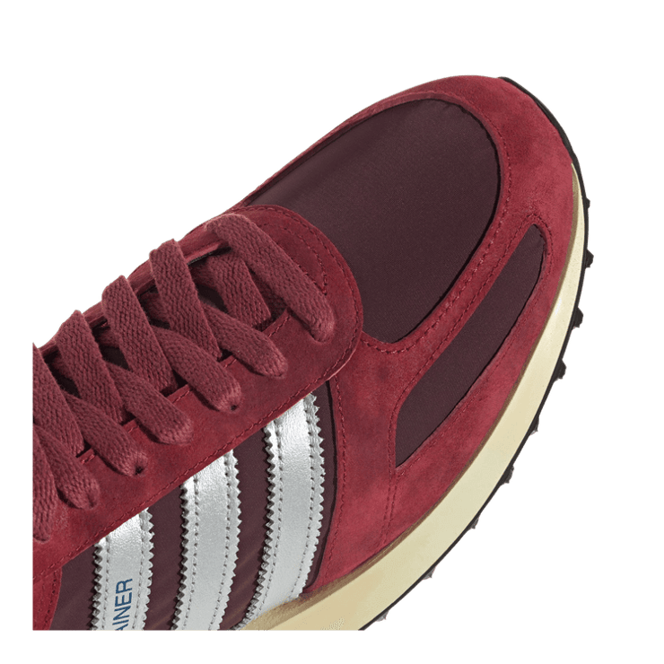 adidas LA Trainer OG Noble Maroon Silver Metallic Angle 6