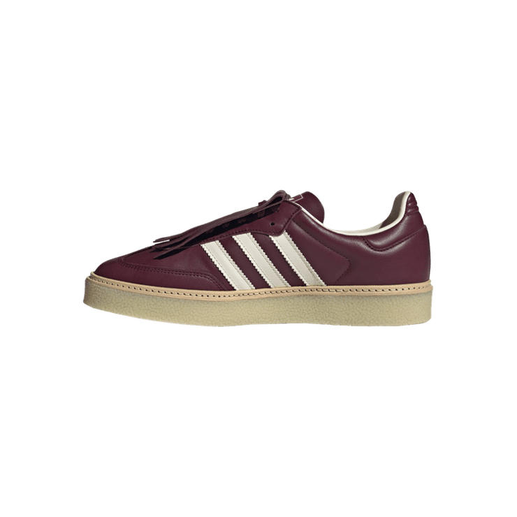 adidas Samba Lux Maroon Off White Angle 2