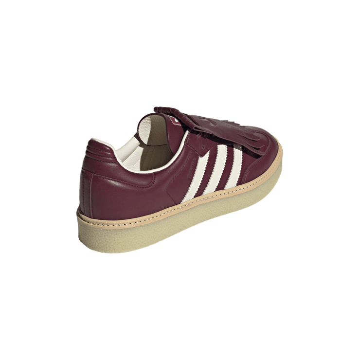 adidas Samba Lux Maroon Off White Angle 4