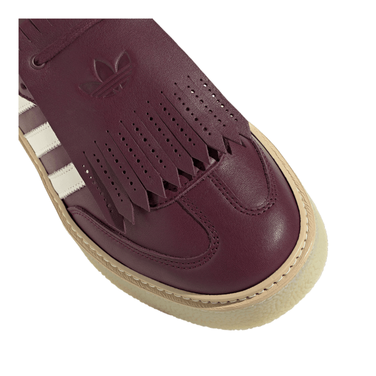 adidas Samba Lux Maroon Off White Angle 6