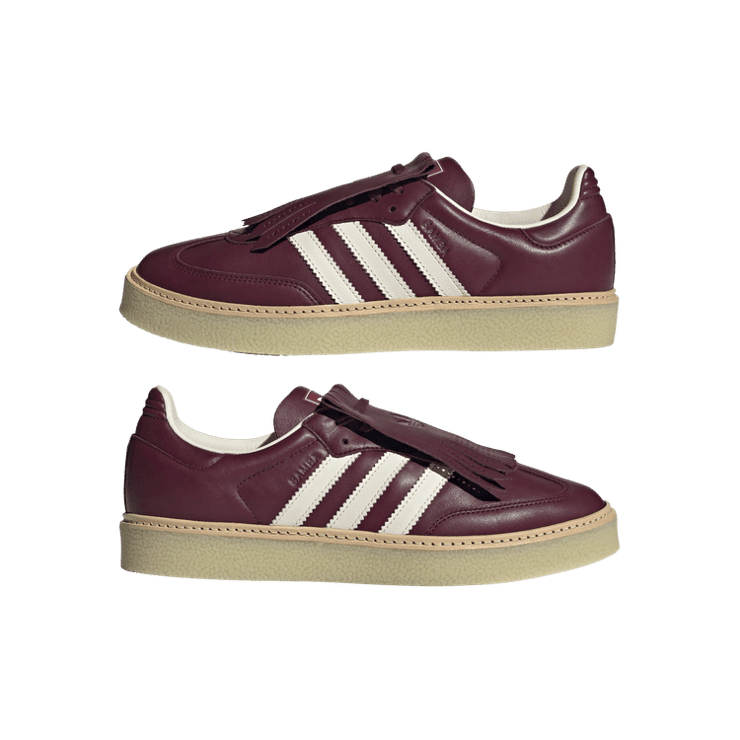 adidas Samba Lux Maroon Off White Angle 7
