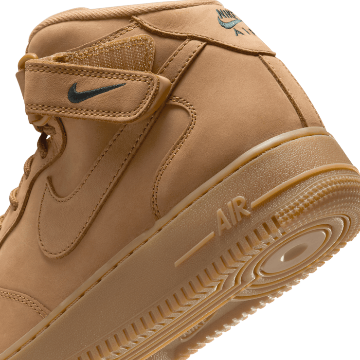 Nike Air Force 1 Mid Flax Angle 6