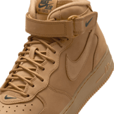 Nike Air Force 1 Mid Flax Angle 7