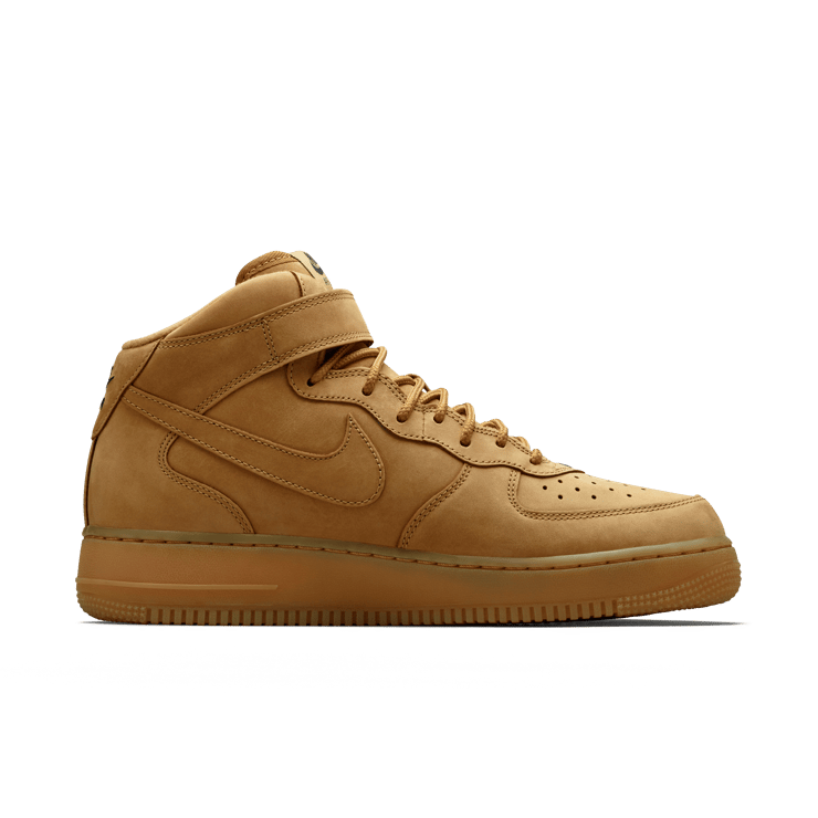 Nike Air Force 1 Mid Flax Angle 17