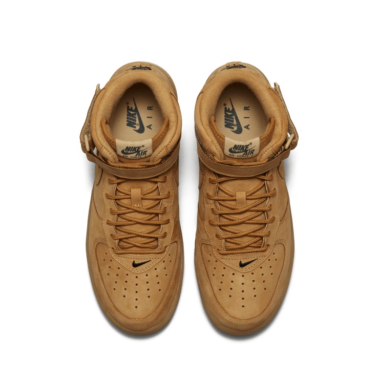 Nike Air Force 1 Mid Flax Angle 7