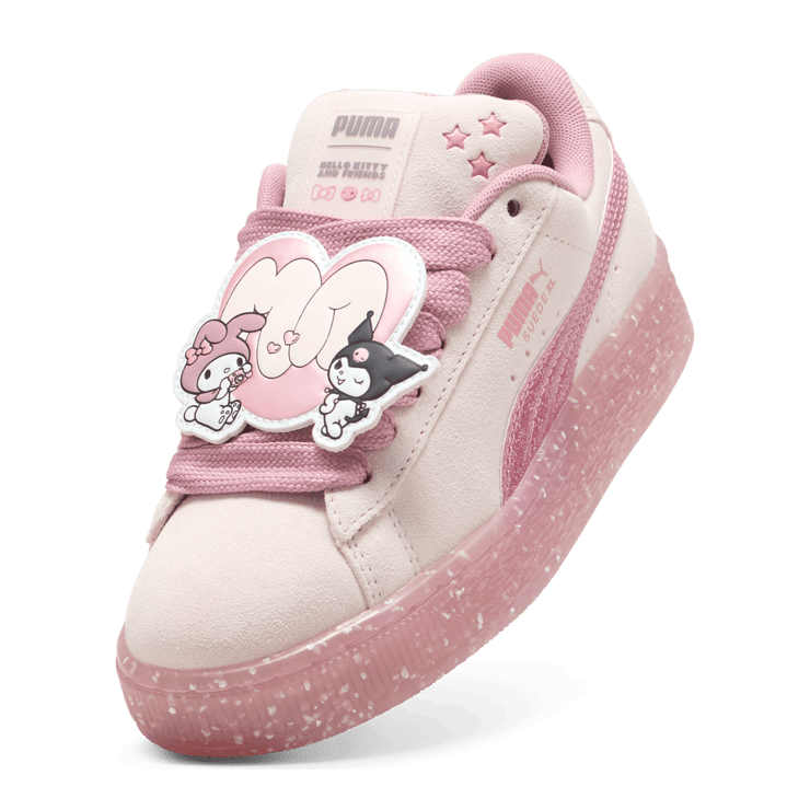 Puma Suede XL Hello Kitty and Friends Jasmine Flower (GS) Angle 3