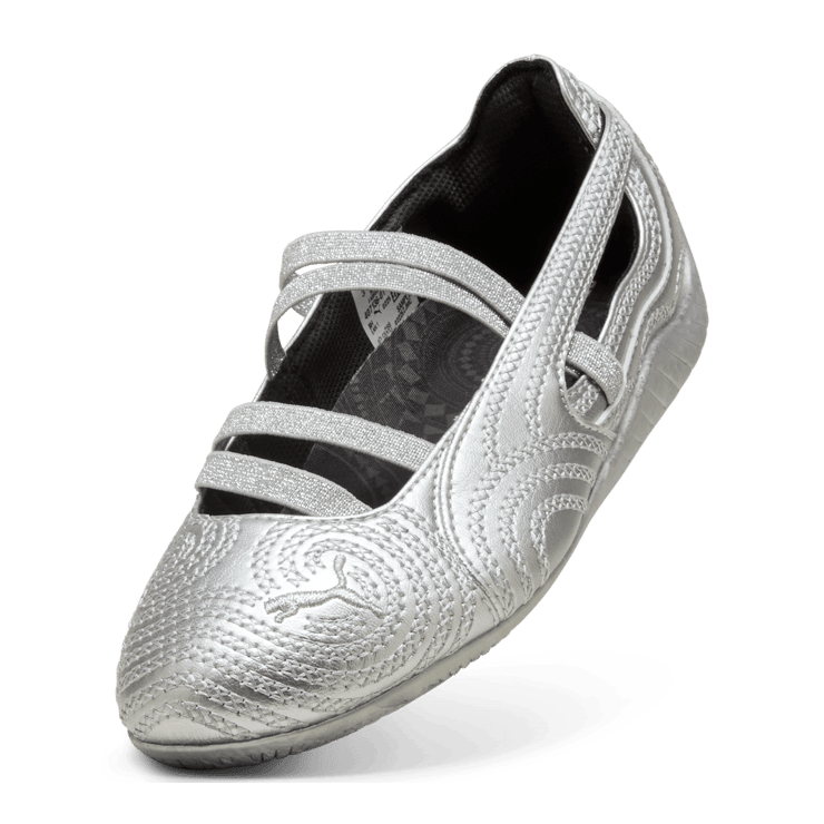 Puma Speedcat Ballet Wicked Silver Slippers (GS) Angle 3