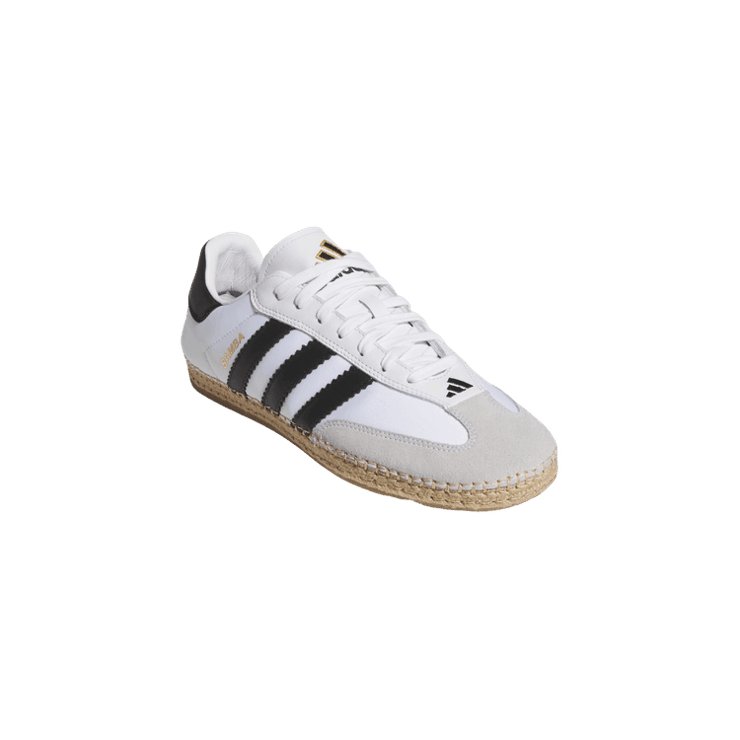 adidas Samba Espadrille CLOT White Black Angle 3