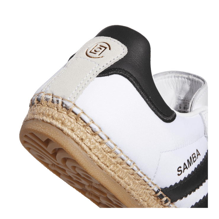 adidas Samba Espadrille CLOT White Black Angle 6