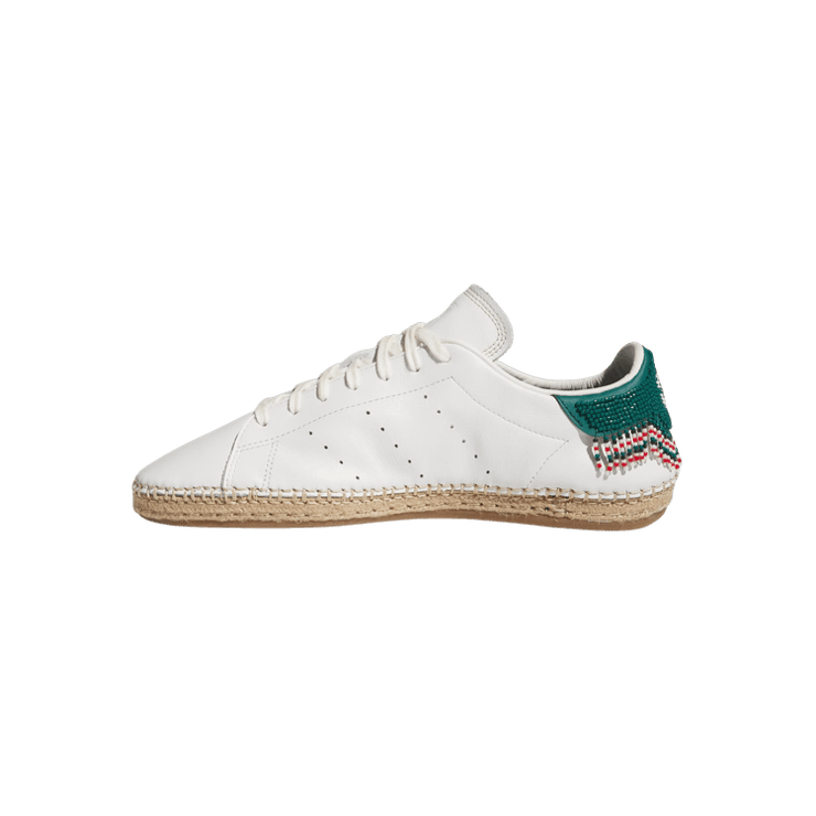 adidas Stan Smith Beaded Espadrille CLOT White Green Angle 2