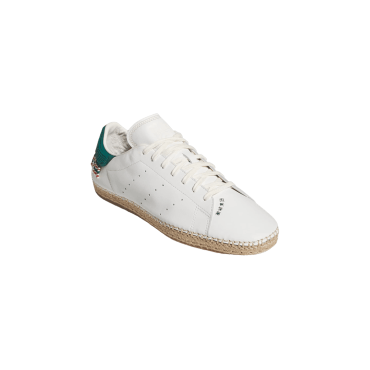 adidas Stan Smith Beaded Espadrille CLOT White Green Angle 3
