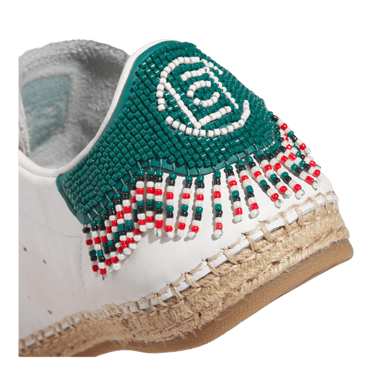 adidas Stan Smith Beaded Espadrille CLOT White Green Angle 5