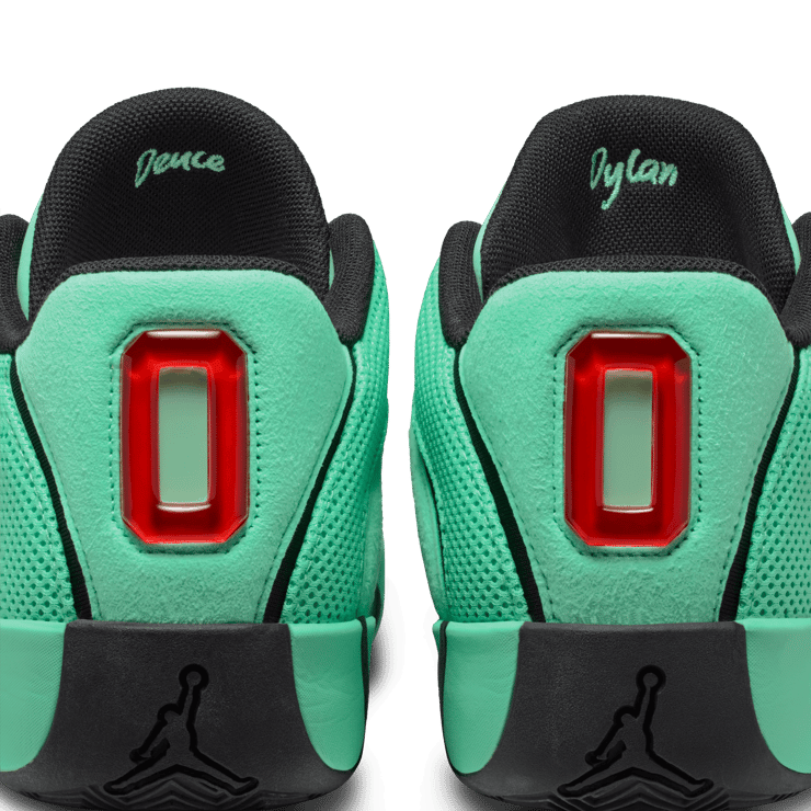 Jordan Tatum 4 Green Glow Angle 9