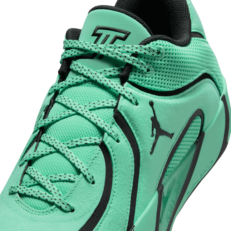 Jordan Tatum 4 Green Glow Angle 10