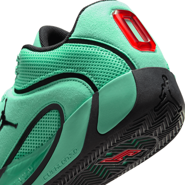 Jordan Tatum 4 Green Glow Angle 8