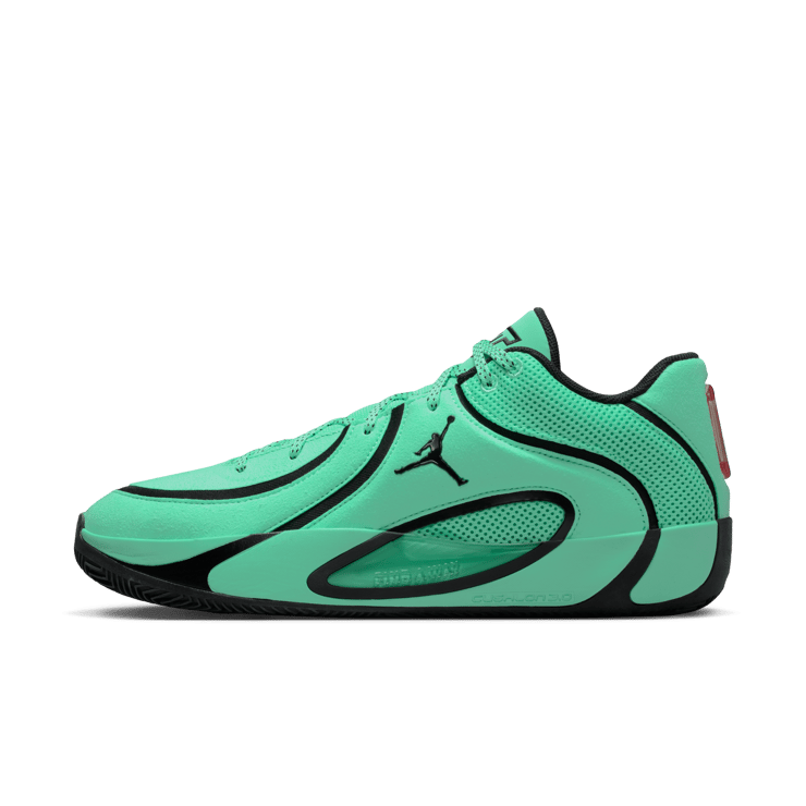 Jordan Tatum 4 Green Glow Angle 4