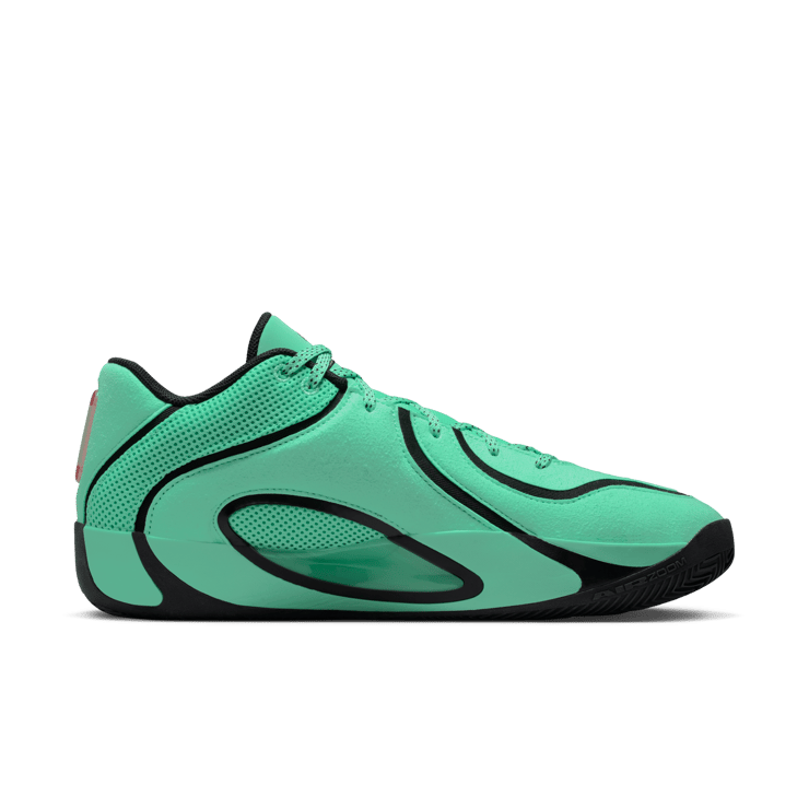 Jordan Tatum 4 Green Glow Angle 1