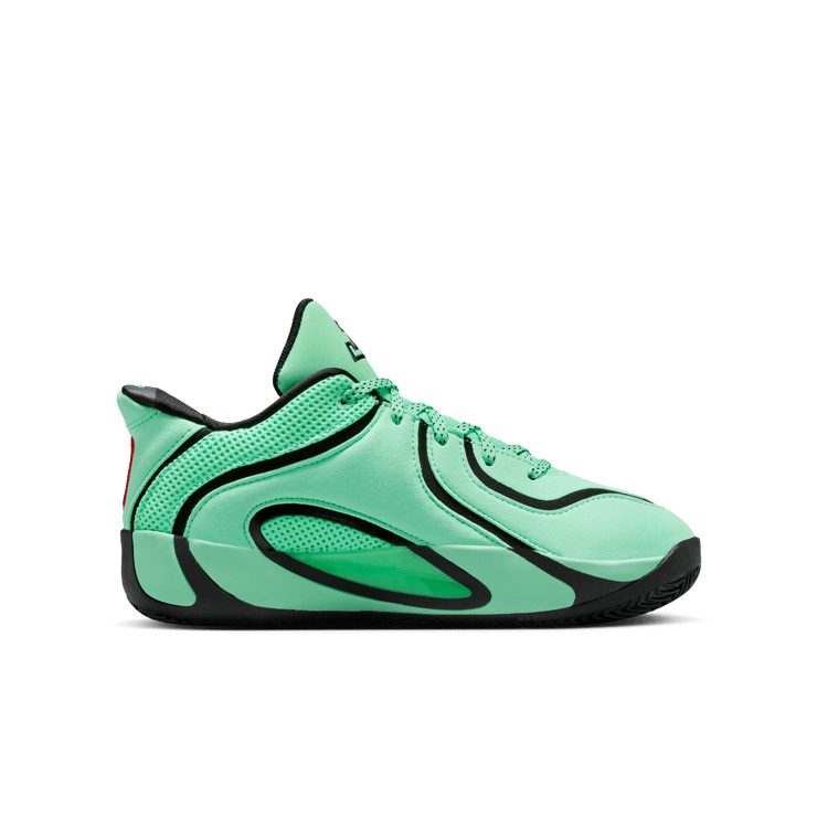 Jordan Tatum 4 Green Glow (GS) Angle 6
