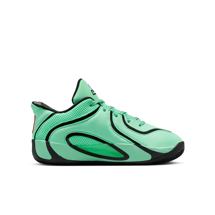 Jordan Tatum 4 Green Glow (GS) Angle 6