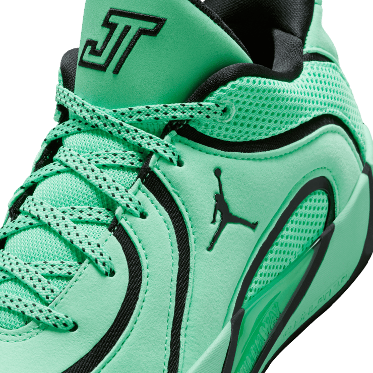 Jordan Tatum 4 Green Glow (GS) Angle 13