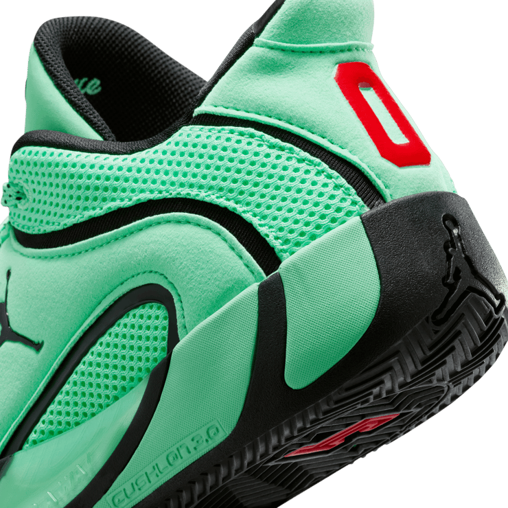 Jordan Tatum 4 Green Glow (GS) Angle 12