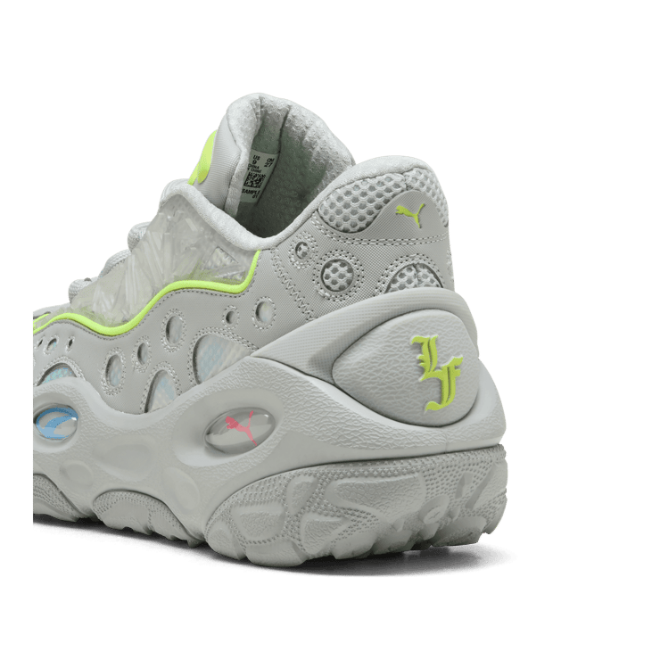 Puma LaMelo Ball LaFrancé RNR Grey Neon Angle 4