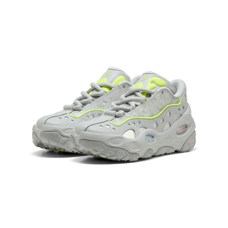 Puma LaMelo Ball LaFrancé RNR Grey Neon Angle 6