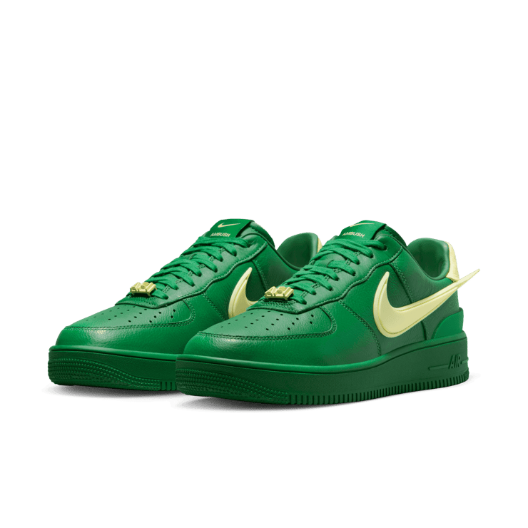 Nike Air Force 1 Low AMBUSH Green Angle 2