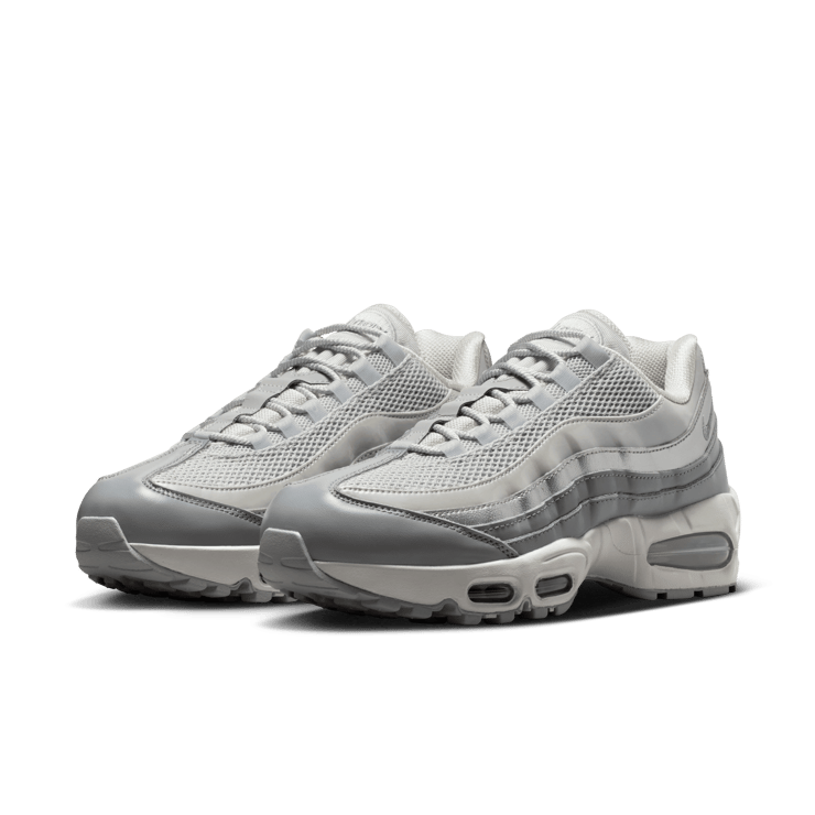 Nike Air Max 95 Big Bubble SE Metallic Silver (W) Angle 8