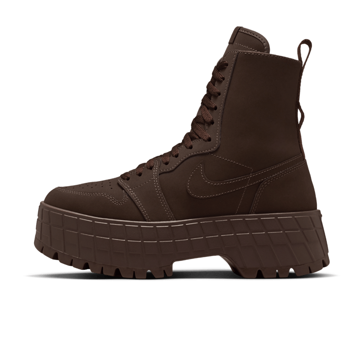 Air Jordan 1 Brooklyn Boot Baroque Brown (W) Angle 3