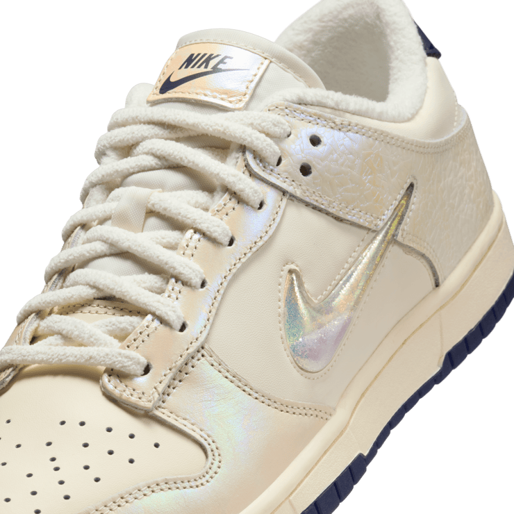 Nike Dunk Low Soft Pearl Mini Swoosh (W) Angle 16