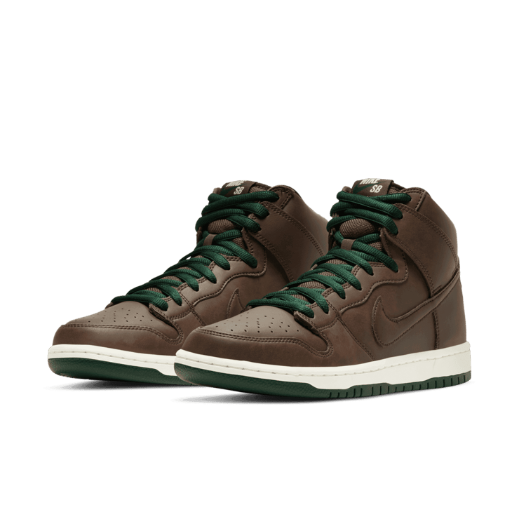 Nike SB Dunk High Vegan Baroque Brown Angle 2