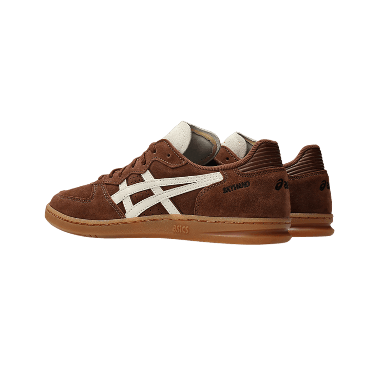 ASICS Skyhand OG Reddish Brown Oatmeal Angle 1