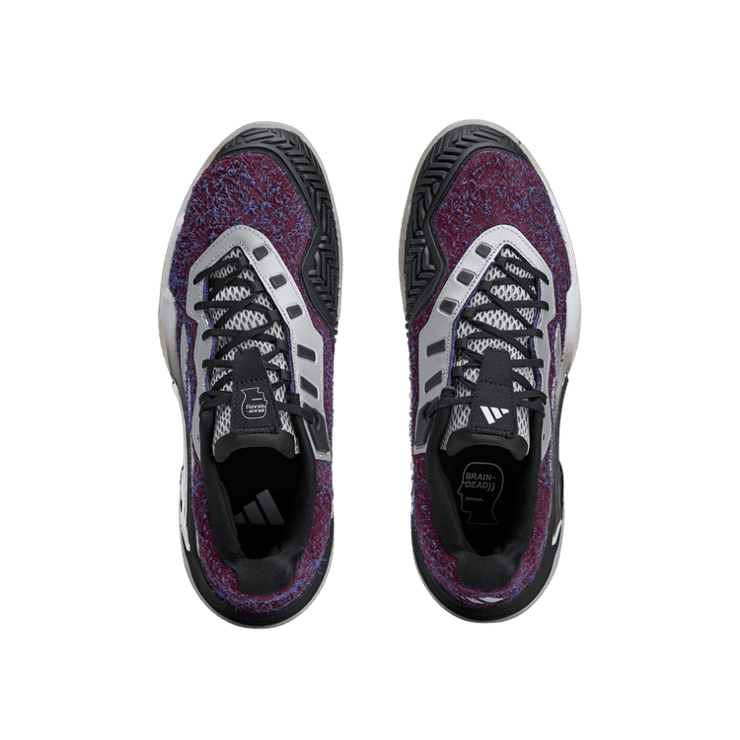 adidas Barricade 13 Brain Dead Purple Silver Metallic Angle 0